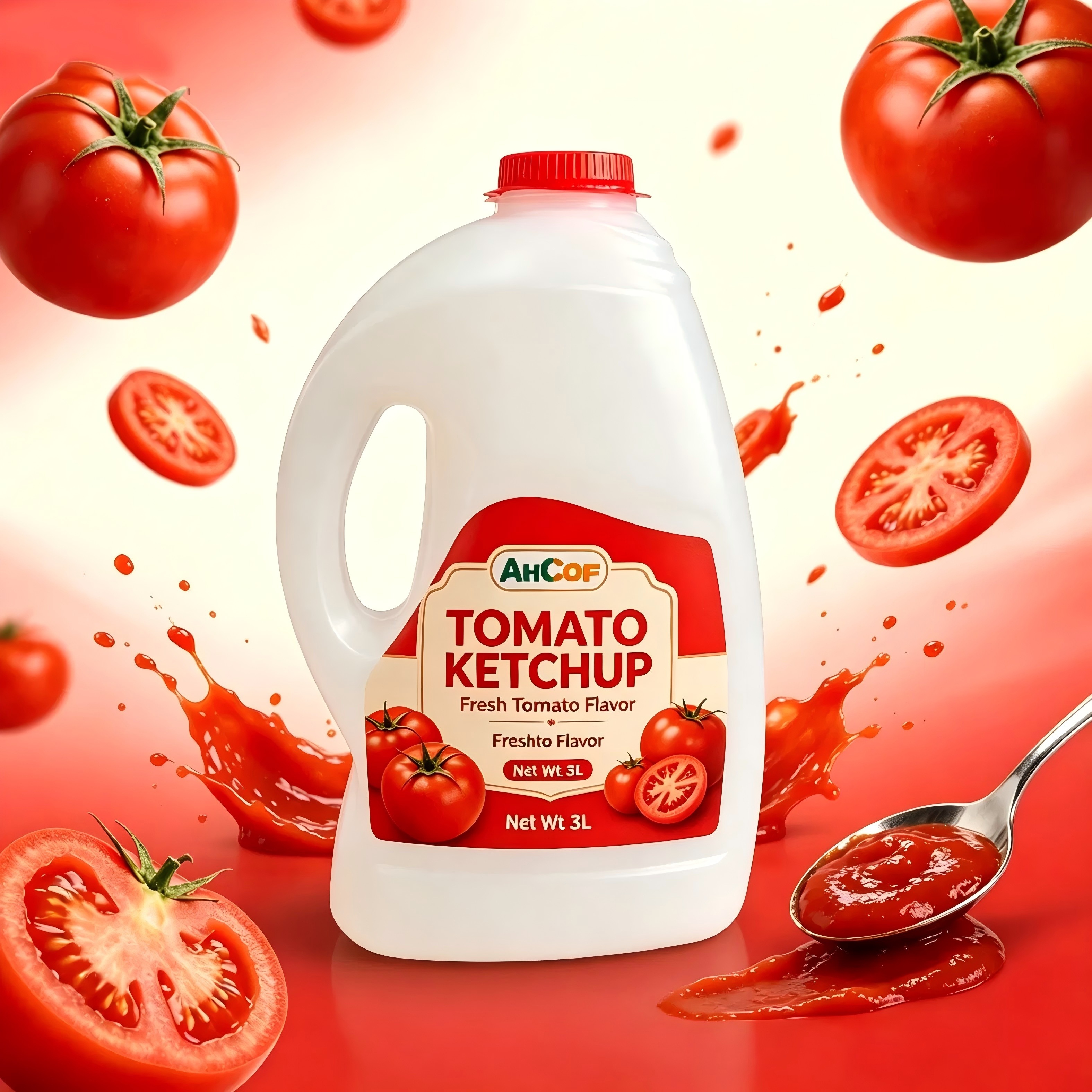 Custom Plastic Bottle Tomato Sauce Manufacturer